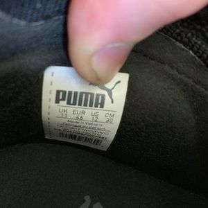 Puma One 19.1 Black/white US 12 only used 3 times
